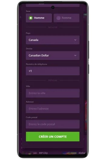Coordonnées et finalisation